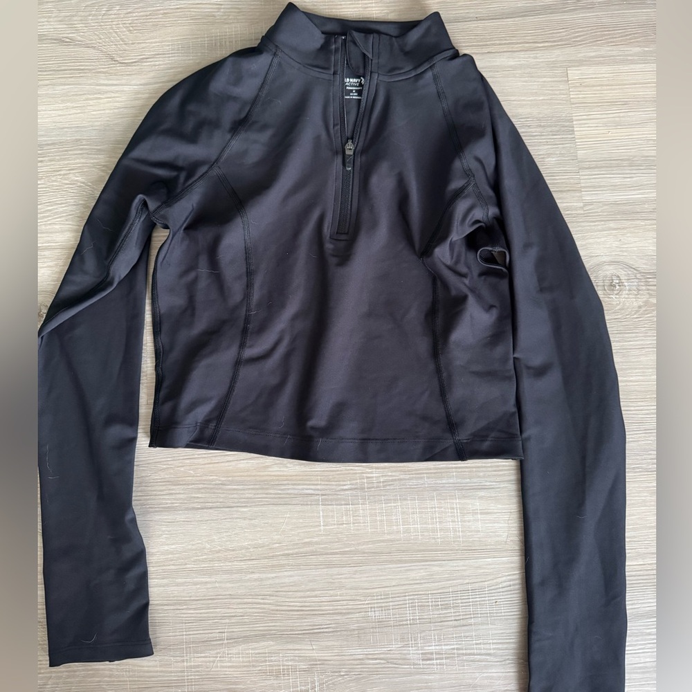Old Navy Black Quarter Zip
